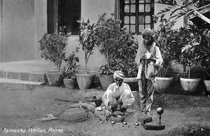 Tamasha Wallas, Pune Poona, India, inizio XX secolo