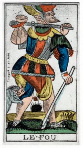 Carta dei tarocchi del Matto, Jergot Tarot da Unbekannt