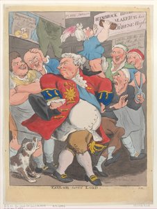 Taylor diventato Lord, 1812 da Unbekannt