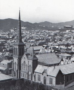 Te Aro, dalla terrazza, Wellington da Unbekannt