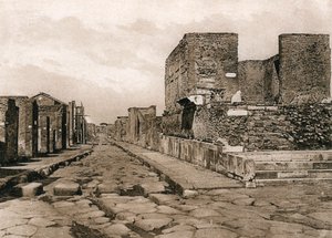 Tempio della Fortuna, Pompei, Italia da Unbekannt