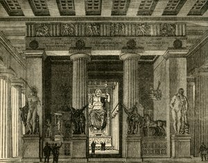 Tempio a Olimpia, restaurato, 1890 da Unbekannt