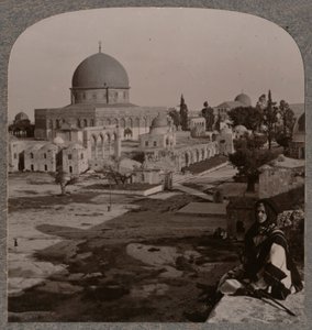 Recinto del tempio, Gerusalemme, c1900