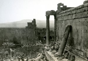 Tempio di Bacco, Baalbek, Libano, c1920s-c1930s da Unbekannt
