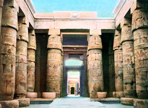 Tempio di Khonsu, Karnak, Luxor, Egitto, XX secolo da Unbekannt