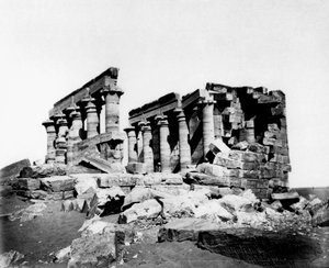 Tempio di Maharrakah, Nubia, Egitto, XIX secolo da Unbekannt