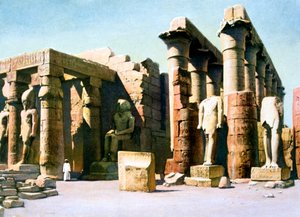 Tempio di Ramesse II, Luxor, Egitto, XX secolo da Unbekannt