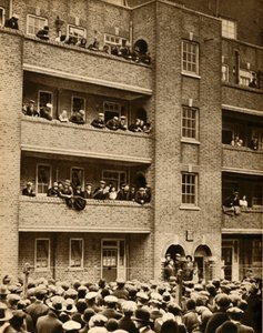 Sciopero degli affittuari, Peckham, sud-est di Londra, 1931