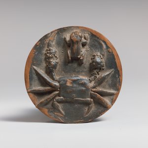 Tondo in terracotta da una ciotola, IV secolo a.C. da Unbekannt