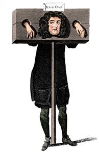 Testis Ovat, Titus Oates alla gogna, XVII secolo c1905