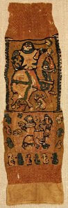 Frammento di tessuto, bizantino, VI-VIII secolo