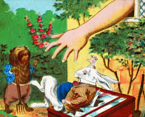 Che non lo farai, pensò Alice, c1900 da Unbekannt