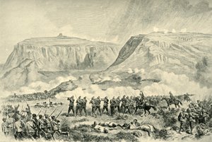 La spedizione in Abissinia: La battaglia di Arogee...il Venerdì Santo, 10 aprile 1868, 1901 da Unbekannt