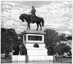 Il Memoriale di Alberto, Charlotte Square, Edimburgo