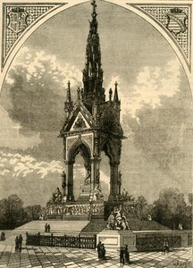 Il Memoriale di Albert, c1876 da Unbekannt