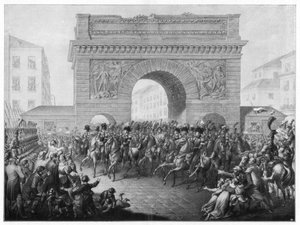 Gli Alleati entrano a Parigi, 31 marzo 1814, 1900 da Unbekannt