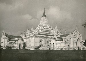La pagoda di Anauda, Pagau, 1900 da Unbekannt