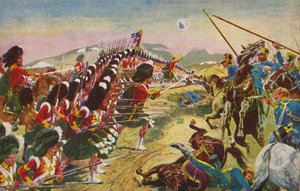 Gli Argyll & Sutherland Highlanders. La Sottile Linea Rossa a Balaclava, 1854 da Unbekannt