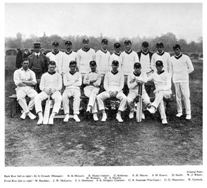 La squadra di cricket australiana del 1912 da Unbekannt