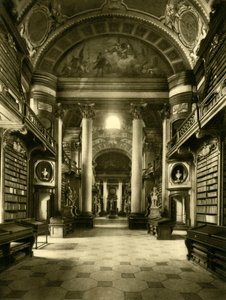 Biblioteca Nazionale Austriaca, Vienna, Austria, c1935
