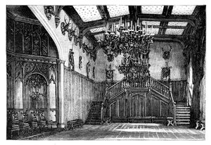 La sala da ballo, Castello di Balmoral, Scozia da Unbekannt