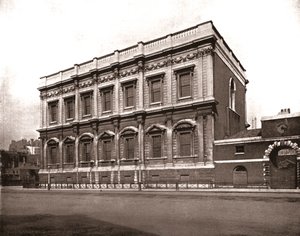 La Banqueting House, Whitehall, Londra, 1894