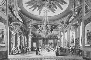 La sala dei banchetti