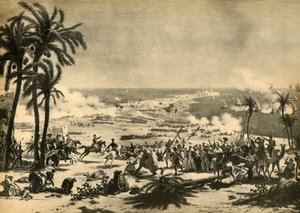 La battaglia di Aboukir, 25 luglio 1799, 1921 da Unbekannt