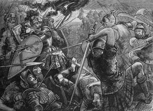 La Battaglia di Flodden, 9 settembre 1513, c1880
