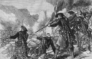 La battaglia di Glenshiel, 10 giugno 1719