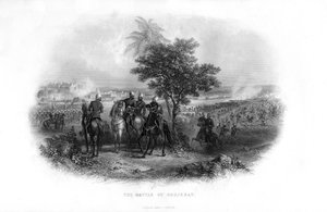 La battaglia di Goojerat, 1849, XIX secolo