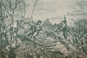 La battaglia di Jemmapes, vicino a Mons, Belgio, 6 novembre 1792 da Unbekannt