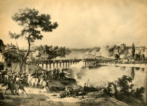 La battaglia di Lodi, 10 maggio 1796 da Unbekannt
