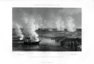 La battaglia di Malvern Hill, Virginia, 1 luglio 1862 1862-1867 da Unbekannt