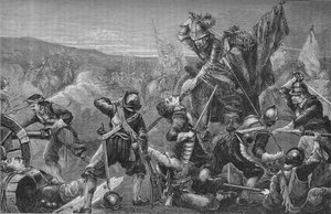 La battaglia di Naseby, 14 giugno 1645, c1880