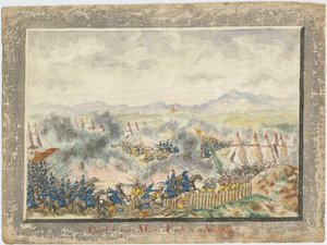 La battaglia di Rymnik del 22 settembre 1789, 1829 da Unbekannt