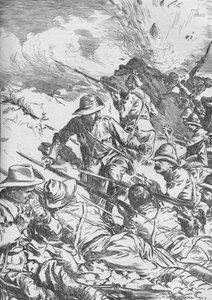 La battaglia di Spion Kop, Guerra Boera, Sudafrica, 1900
