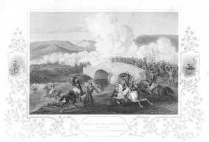 La battaglia di Tchernaya, 1855 da Unbekannt