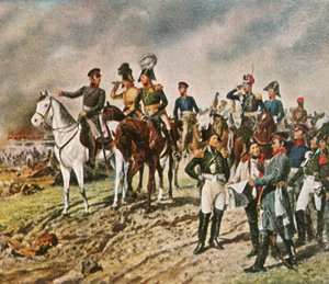 La battaglia delle Nazioni, Lipsia, 16-19 ottobre 1813, 1936 da Unbekannt