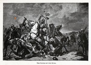 La Battaglia degli Speroni, 1882 da Unbekannt