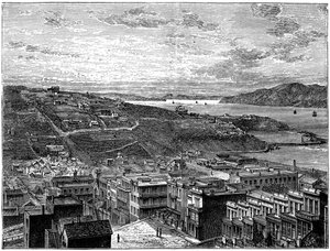 La baia di San Francisco, America da Unbekannt