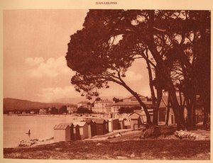 La spiaggia, Juan-les-Pins, 1930 da Unbekannt