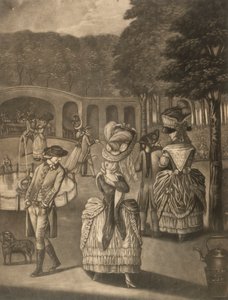 Le Bellezze di Bagnigge Wells, Londra, fine XVIII secolo