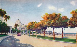 La bellissima Beira Mar Drive - avvicinandosi al magnifico Monroe Palace, 1914