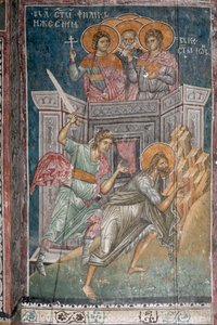 La decapitazione di San Giovanni Battista da Unbekannt