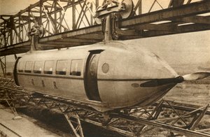 Il Railplane di Bennie da Unbekannt