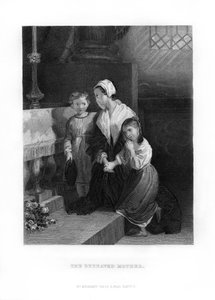 La madre in lutto, 1872