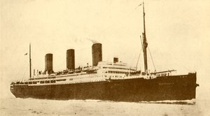 La Berengaria Cunard Line, 52.700 tonnellate, c1930 da Unbekannt
