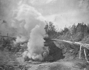 Il Black Growler, Norris Geyser Basin, Parco di Yellowstone, Montana, USA, c1900 da Unbekannt