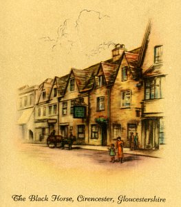 Il Cavallo Nero, Cirencester, Gloucestershire, 1936